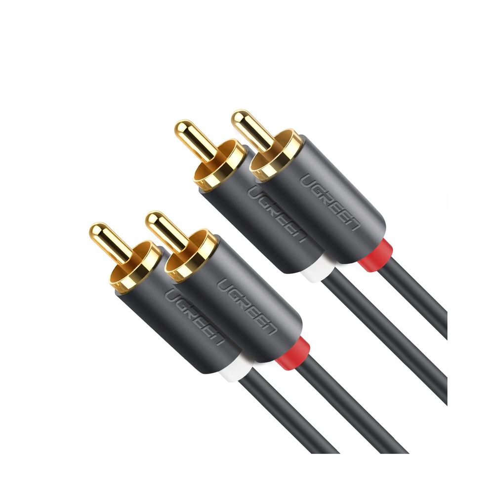 AV104  CABLE AUDIO 2 RCA MACHO A 2 RCA MACHO 5M