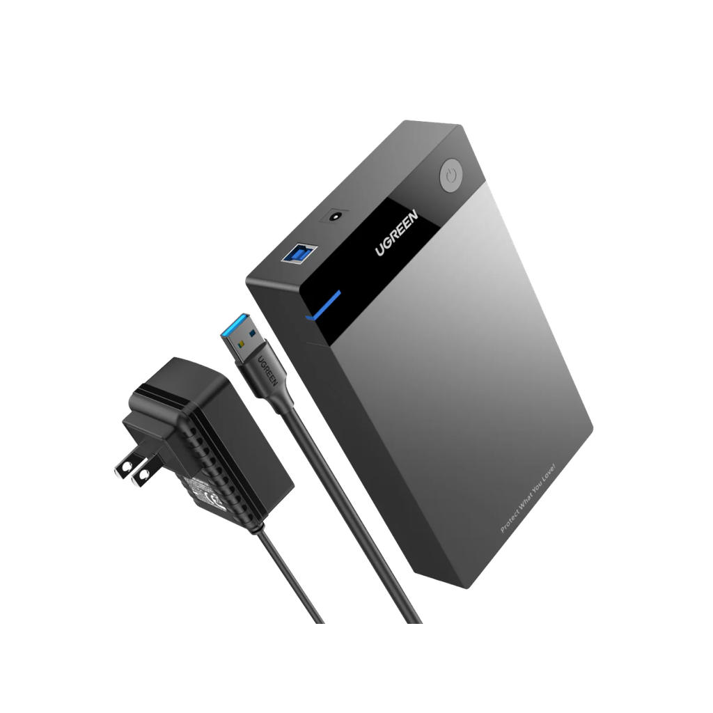 US222   GABINETE EXTERNO SATA 3.5” / 2.5” USB 3.0 US222  C/ALIMENTACION