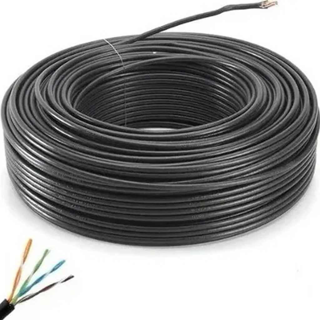 SUDVISION CABLE UTP CAT5E EXTERIOR 305MT 70% COBRE CCA