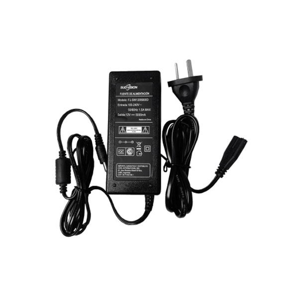 SUDVISION FUENTE ALIMENTACION 12V 5A