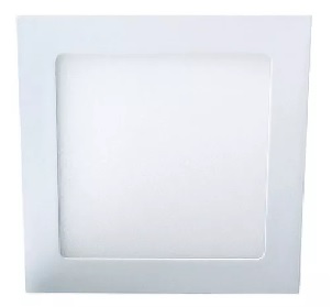 FOREST LIGHTING PLAFON CUADRADO DE LED EMBUTIR WP9-03-18-18W LUZ CALIDA 3000K