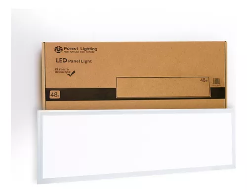 FOREST LIGHTING PLAFON RECTANGULAR DE LED EMBUTIR WP6-01-48-48W LUZ FRIA 6500K
