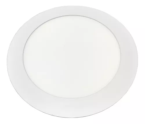 FOREST LIGHTING PLAFON REDONDO DE LED EMBUTIR WP10-01-12-12W LUZ CALIDA 3000K