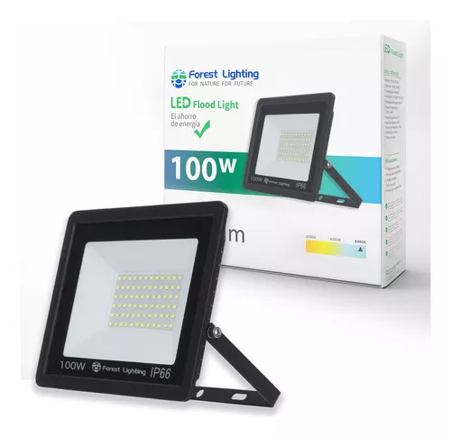 FOREST LIGHTING REFLECTOR LED WY20-07-100-100W LUZ CALIDA 3000K