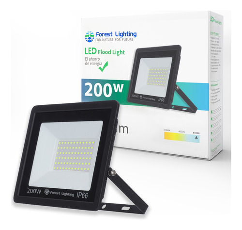 FOREST LIGHTING REFLECTOR LED WY20-07-200-200W LUZ CALIDA 3000K