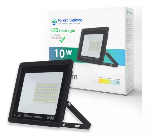 FOREST LIGHTING SENSOR REFLECTOR WY20-06-10-10W LUZ FRIA 6500K