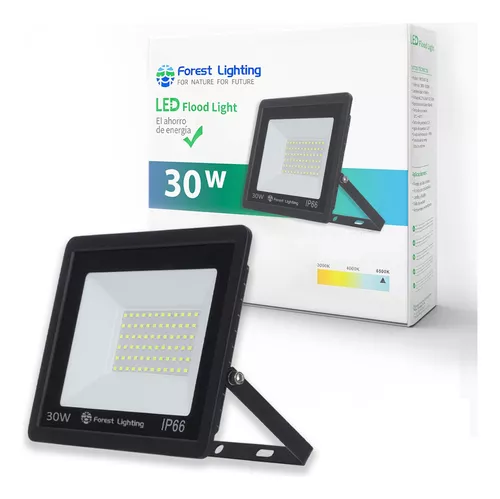 FOREST LIGHTING SENSOR REFLECTOR WY20-06-30-30W LUZ FRIA 6500K