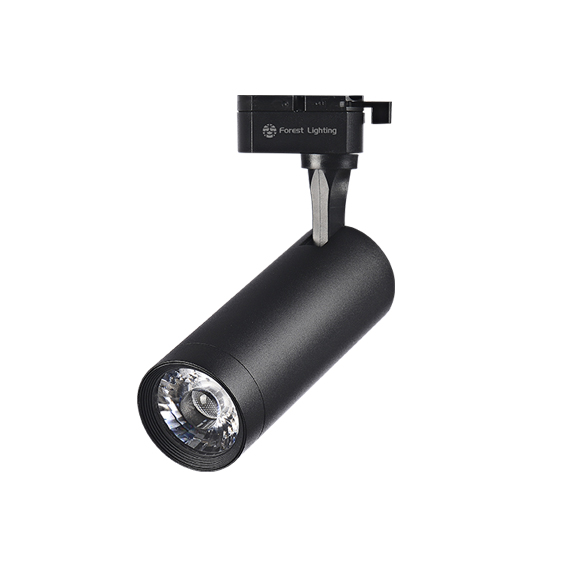 FOREST LIGHTING SPOTLIGHT PARA RIEL WRG1-01-15-15W LUZ CALIDA 3000K CARCASA NEGRA