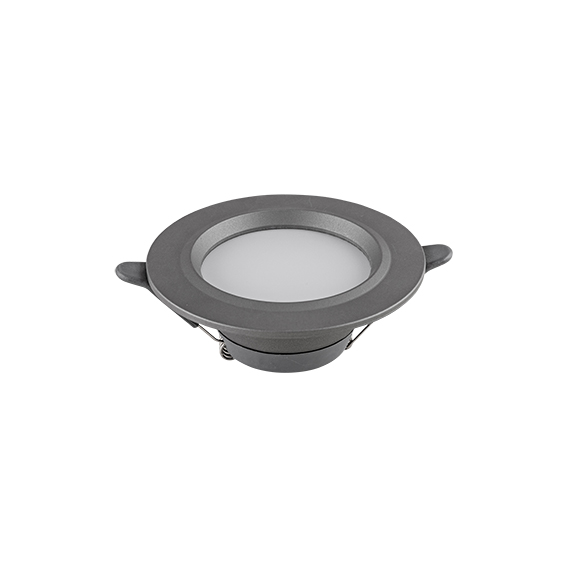 FOREST LIGHTING SPOTLIGHT PARA RIEL WRG1-01-25-25W LUZ CALIDA 3000K CARCASA NEGRA