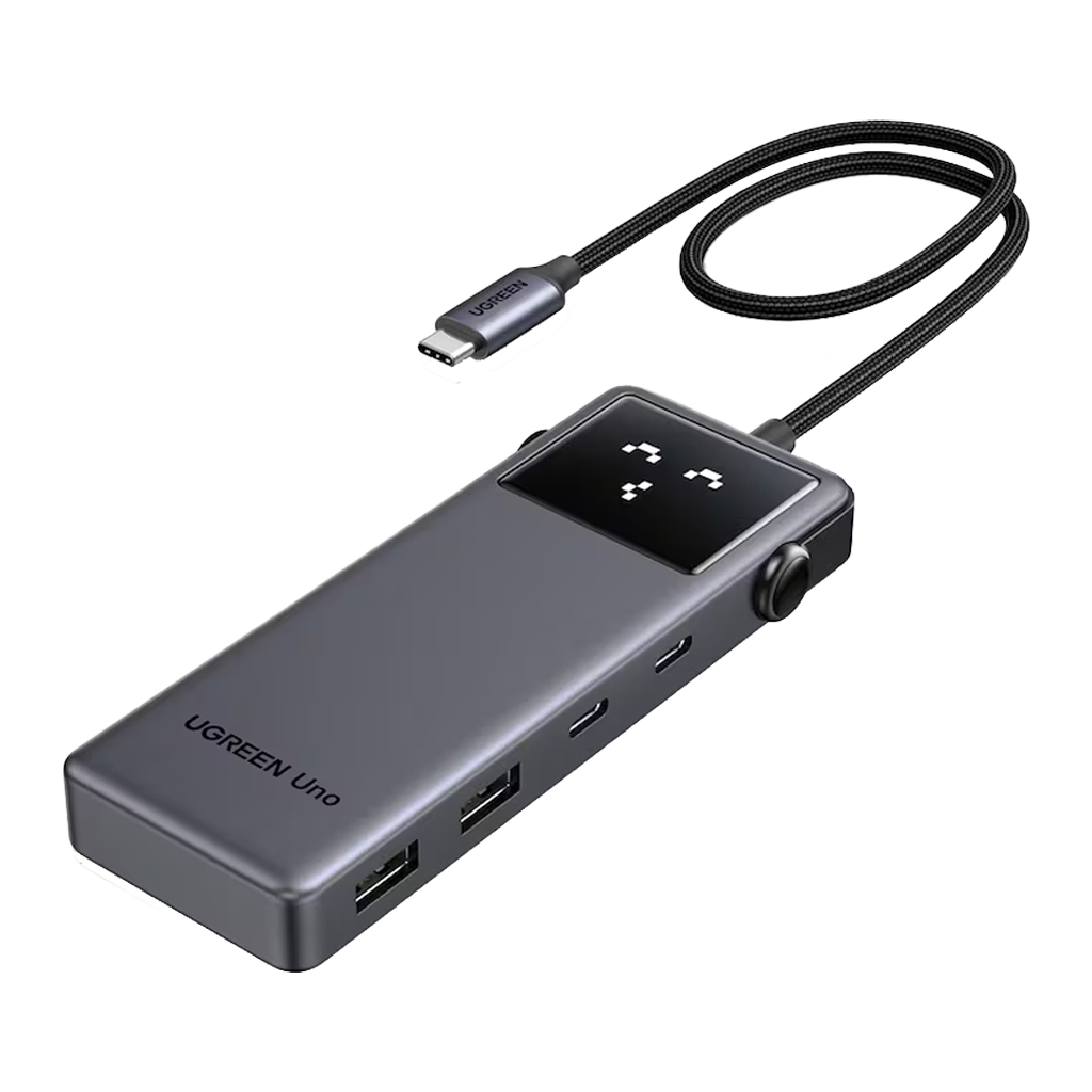 CM888 HUB USB-C a HDMI + 2 USB 3.2 A + 2 USB 3.2 C + PD