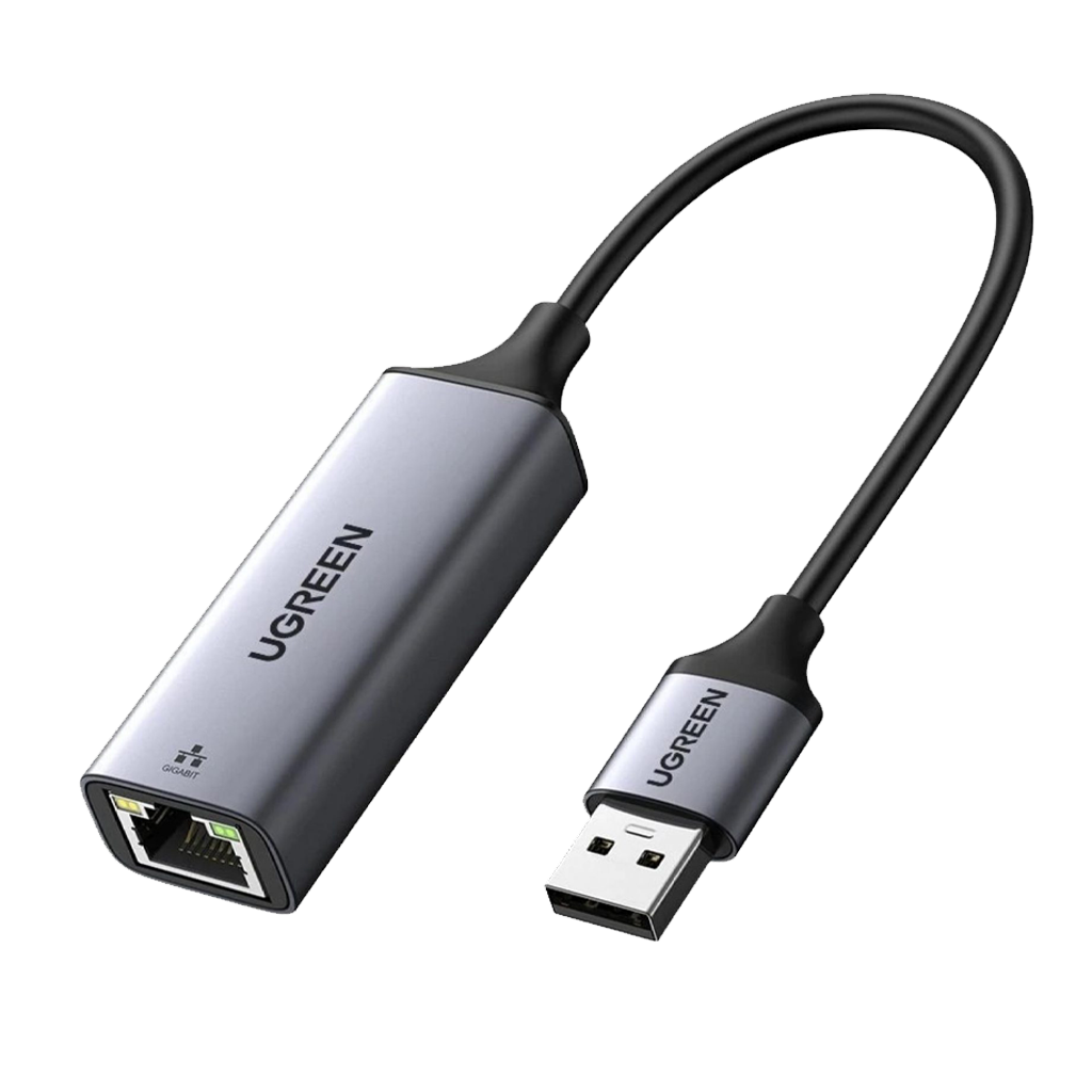 CM209 ADAPTADOR ETHERNET USB a RJ45 C/CARCASA DE ALUMINIO GRIS