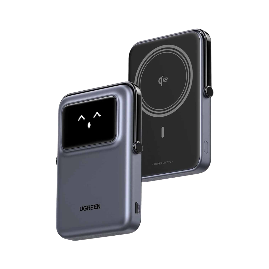 PB571 POWER BANK INALAMBRICO MAGNETICO 5.000 mAh GRIS