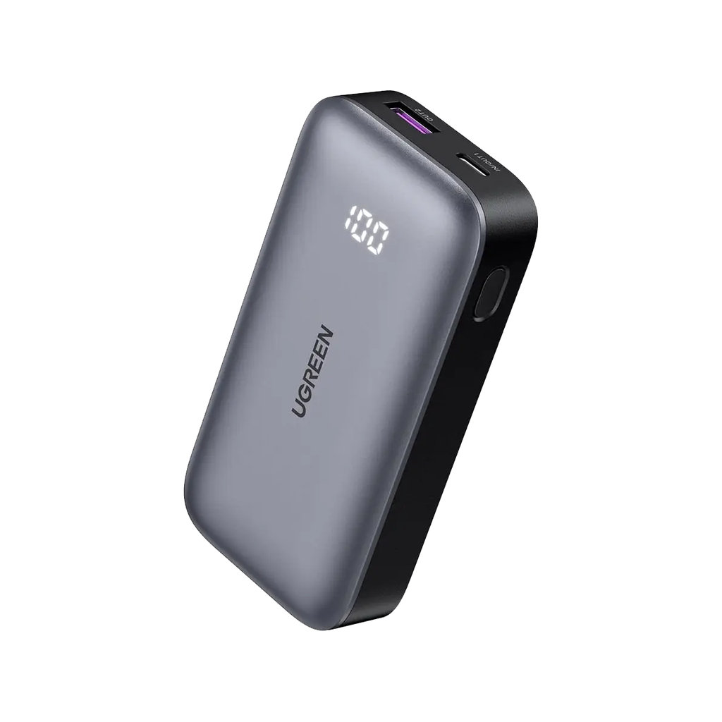 PB502 POWER BANK CARGA RAPIDA BIDIRECCIONAL 10.000 mAh 30W GRIS
