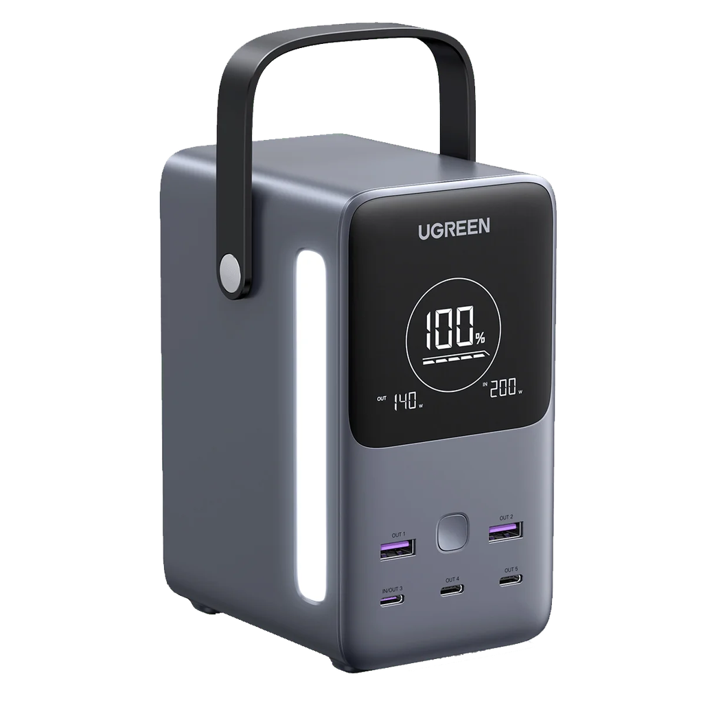 PB770 POWER BANK CARGA RAPIDO 48000mAh 300W GRIS/NEGRO