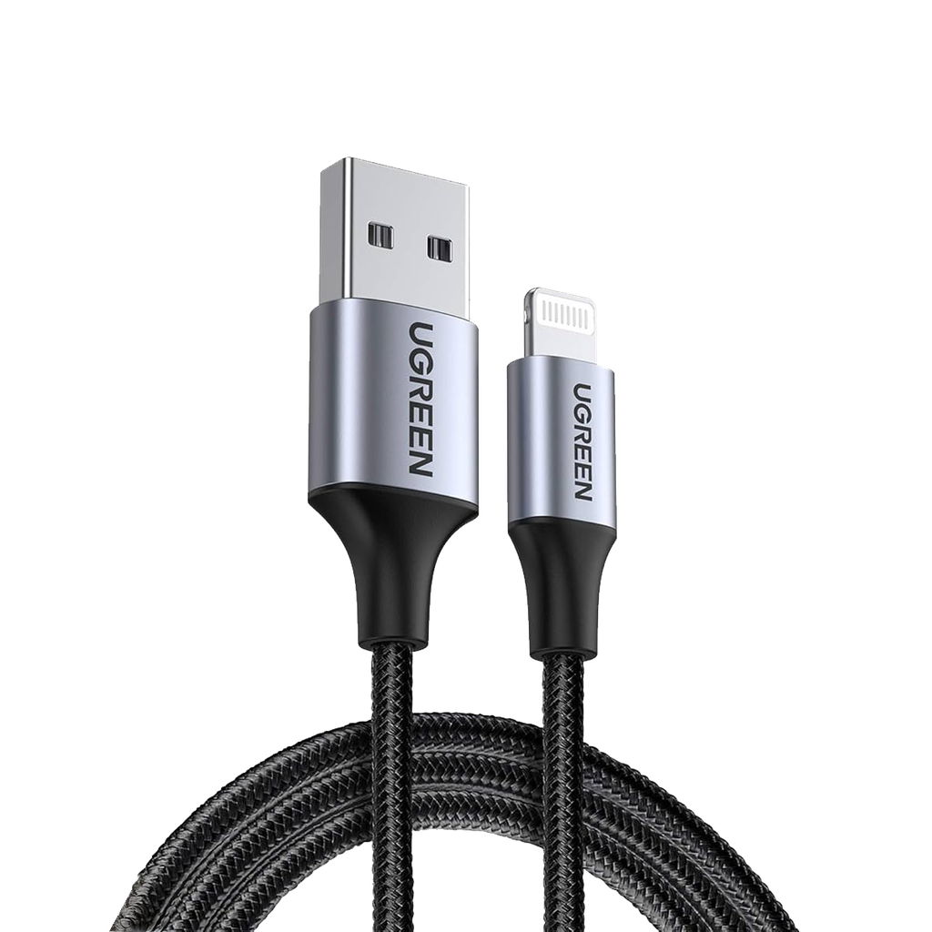 US199 CABLE USB-A PARA LIGHTNING 2.4A NEGRO 1M