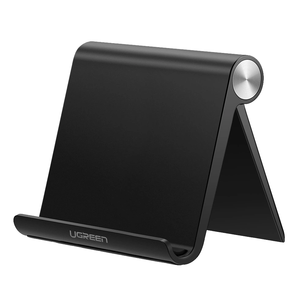 LP115 SOPORTE PORTATIL MULTIANGULO AJUSTABLE P/iPad NEGRO