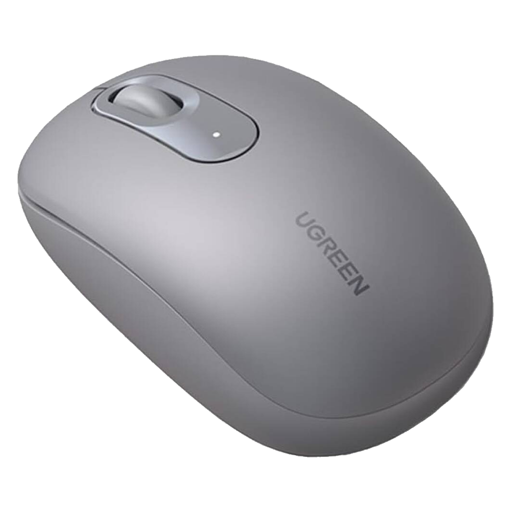 MU105 MOUSE INALAMBRICO ERGONOMICO GRIS