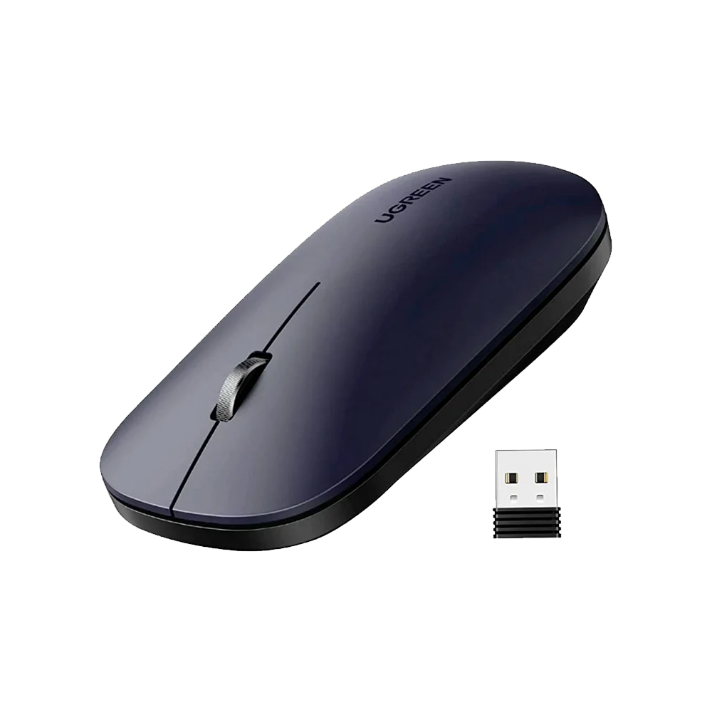 MU001 MOUSE INALAMBRICO PORTATIL NEGRO