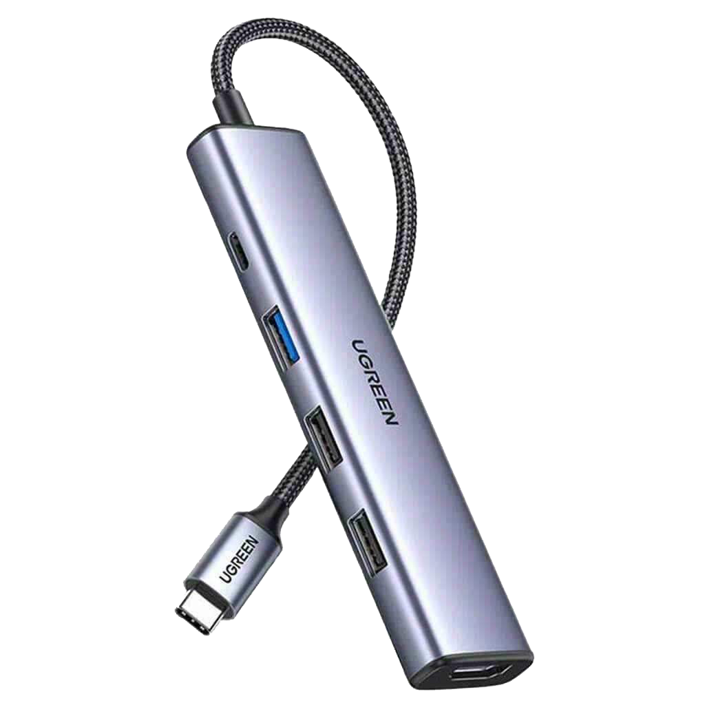 CM478 HUB USB-C 5 EN 1 - USB A + HDMI + USB C