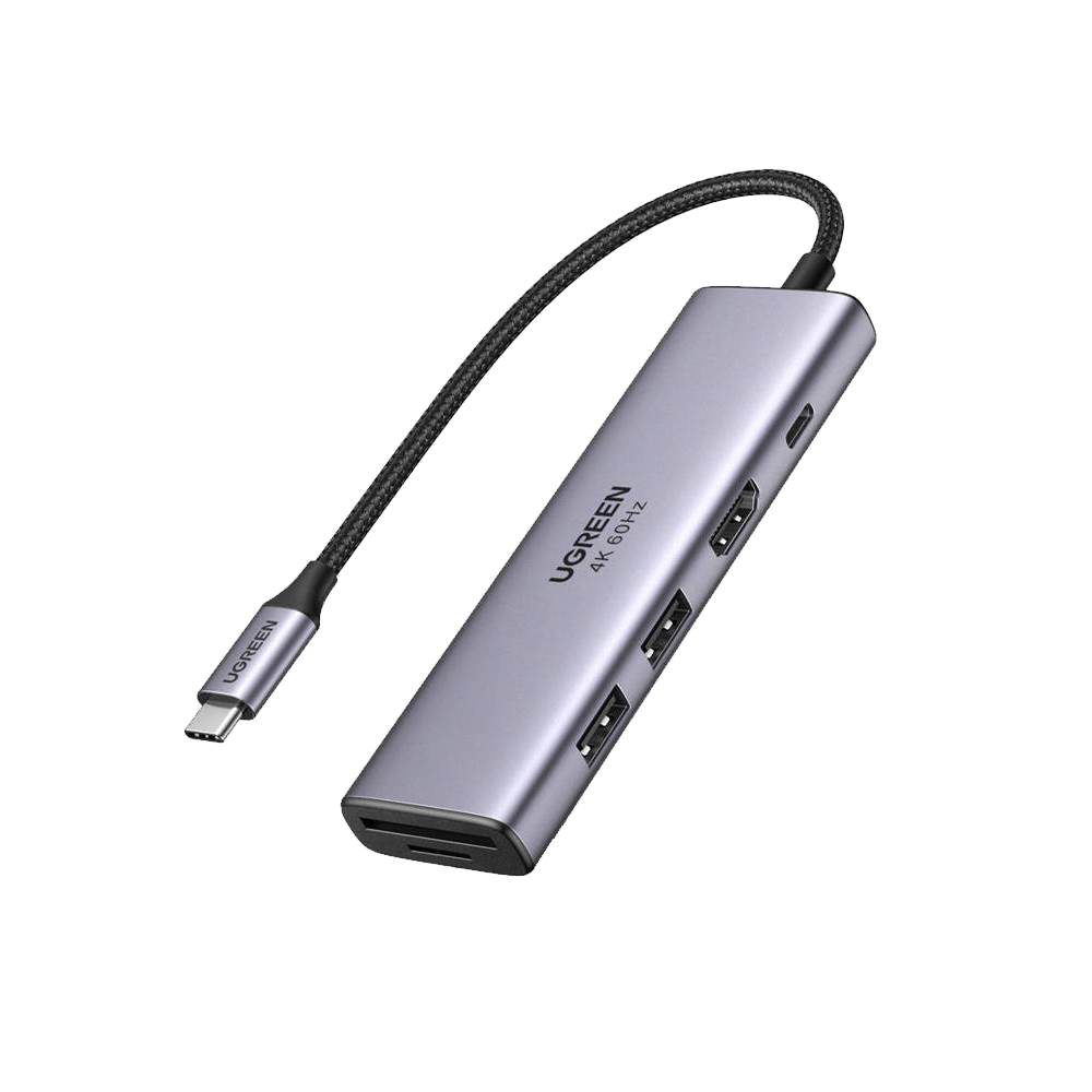 CM511  HUB USB-C 6 EN 1 HDMI , USB A, USB C