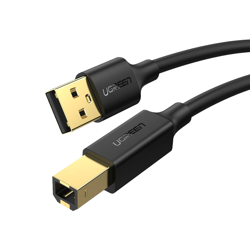 US135 CABLE DE IMPRESION USB 2.0 AM a BM 2M NEGRO