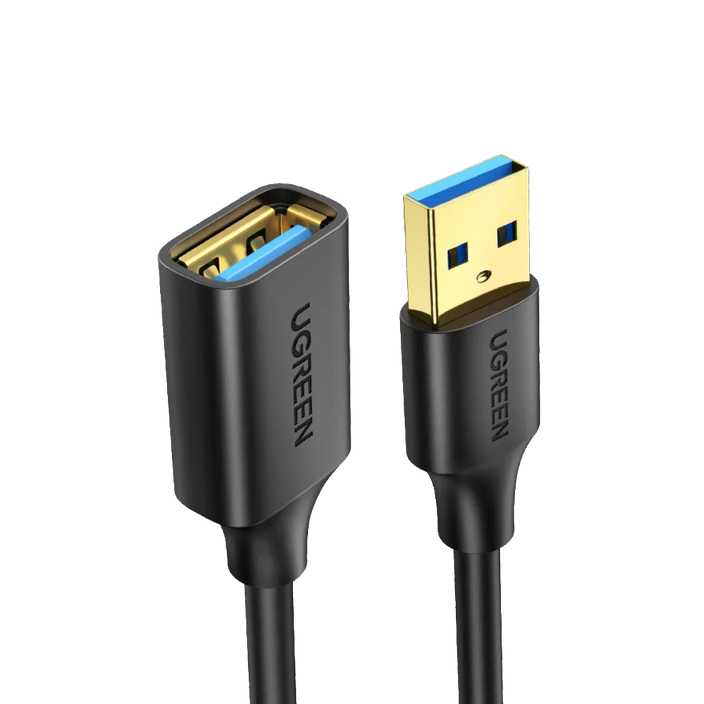 US129 CABLE ALARGADOR USB-A MACHO A USB-A HEMBRA 1M NEGRO