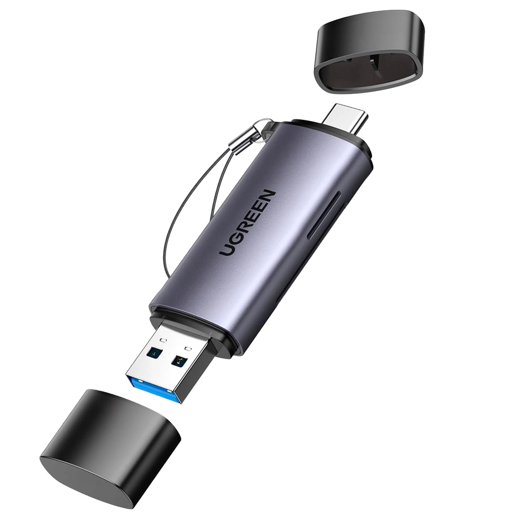 CM185 LECTOR DE TARJETAS USB-C/USB-A