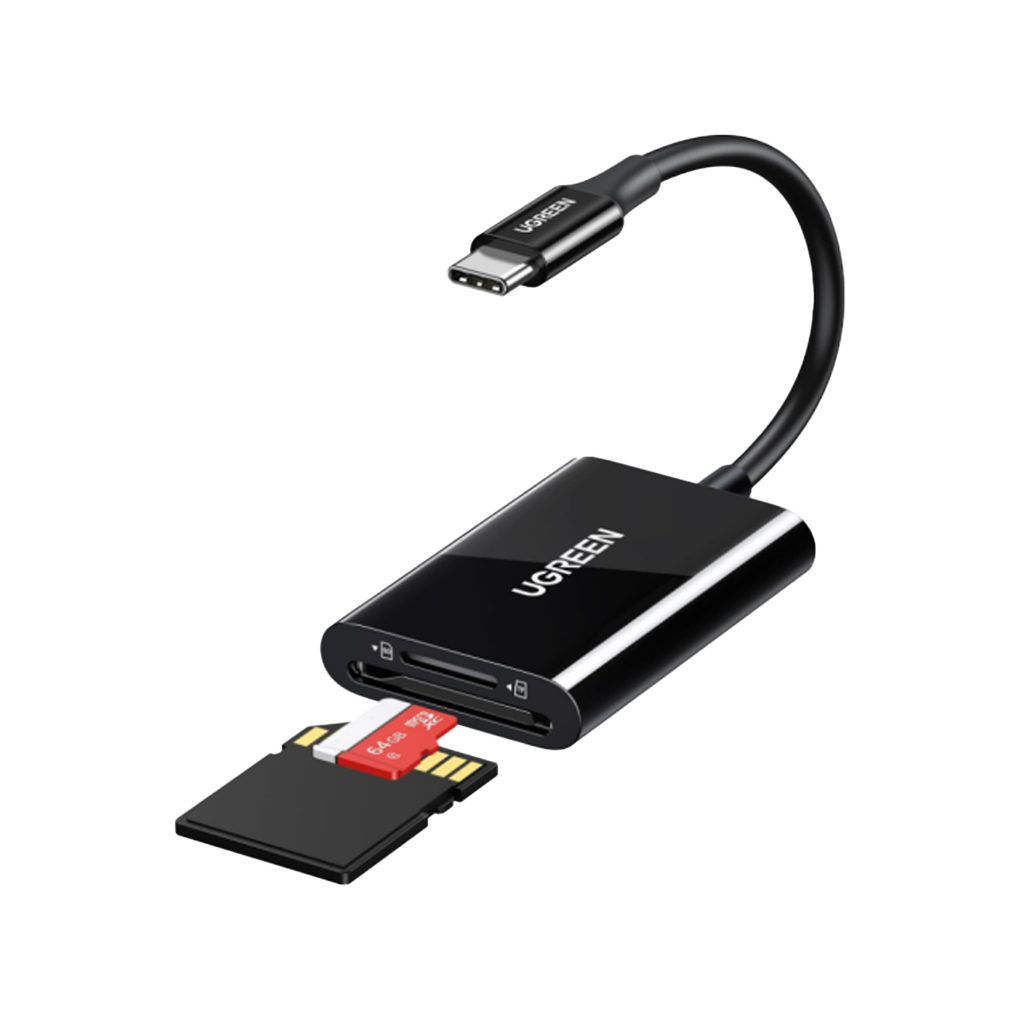 CM265 LECTOR DE TARJETAS USB-C 2 EN 1 