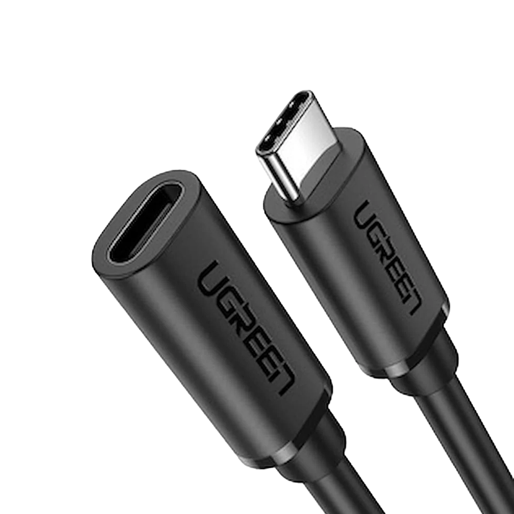 US353 CABLE DE EXTENSION USB-C/M A USB-C/F GEN2 5A 1M NEGRO