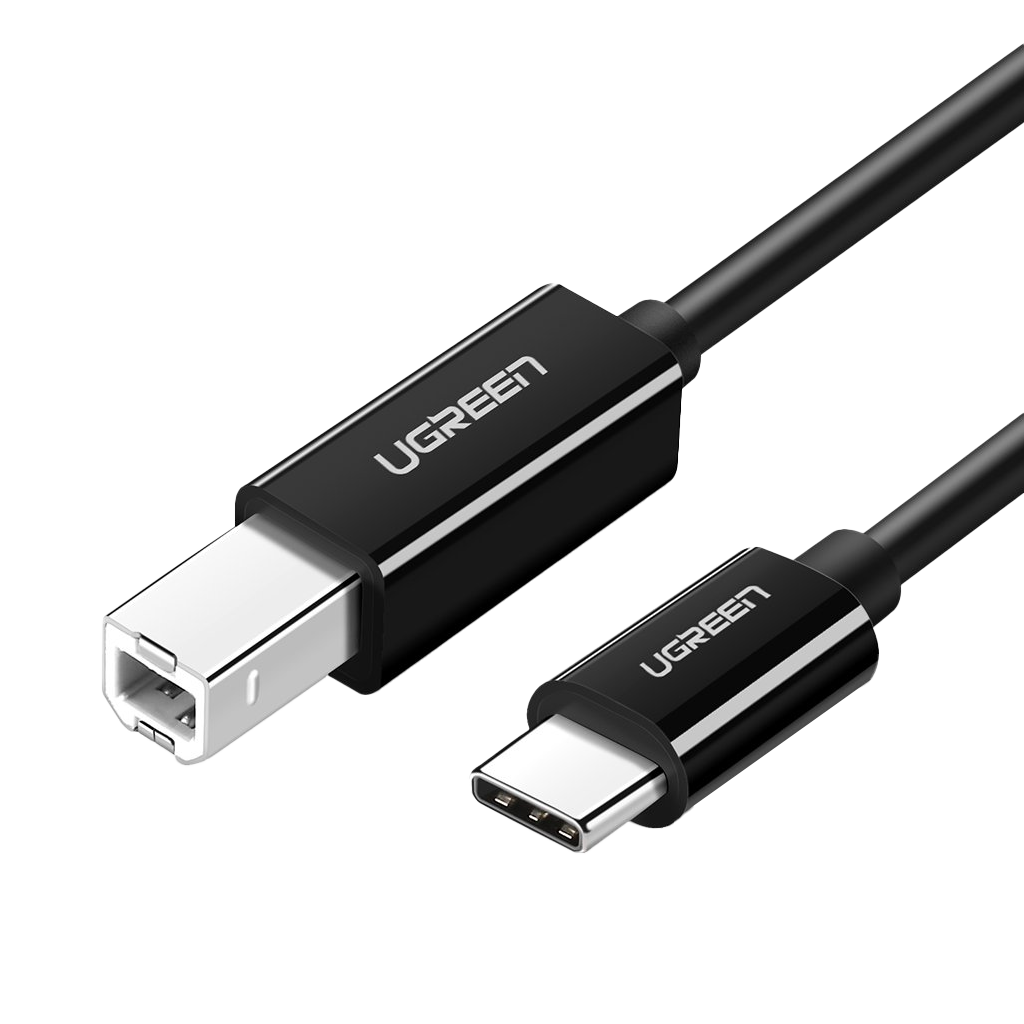 US241 CABLE DE IMPRESORA USB-C A USB-B 2.0 2M NEGRO