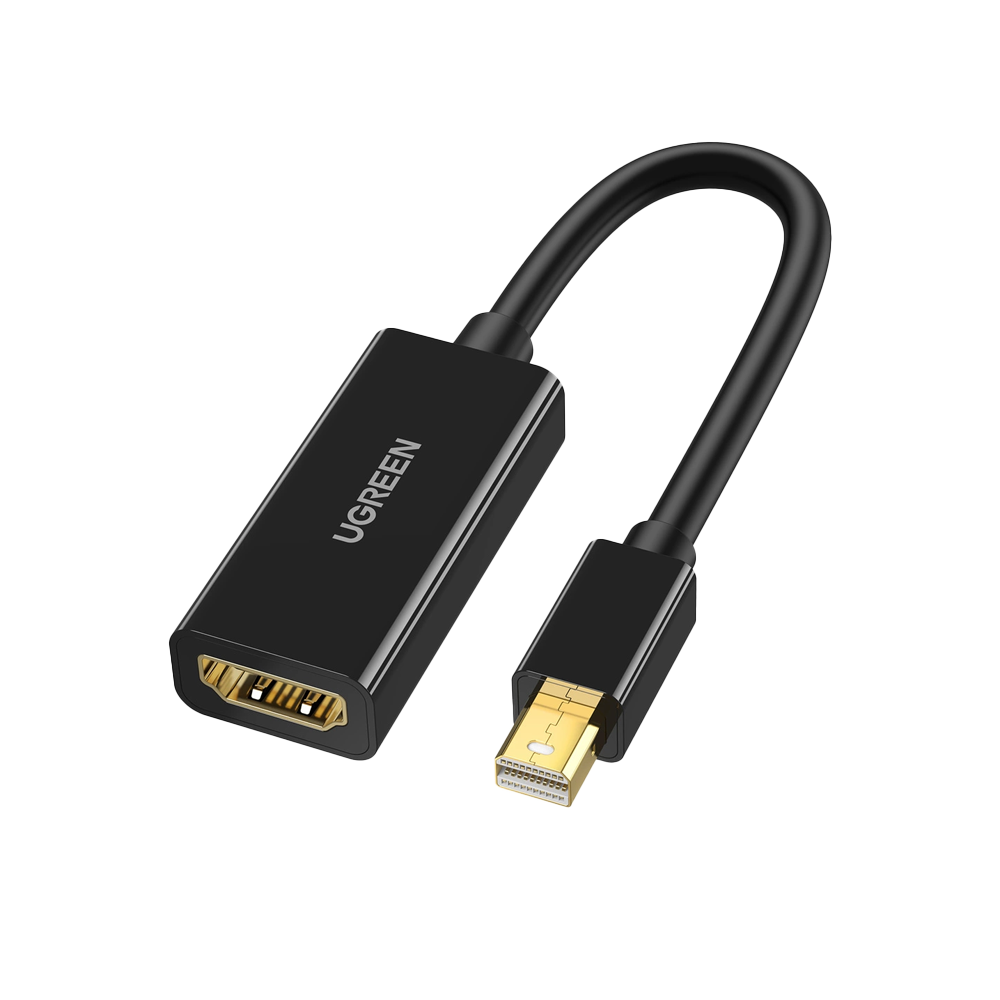 MD112 CONVERTIDOR MINI DP a HDMI 4K NEGRO