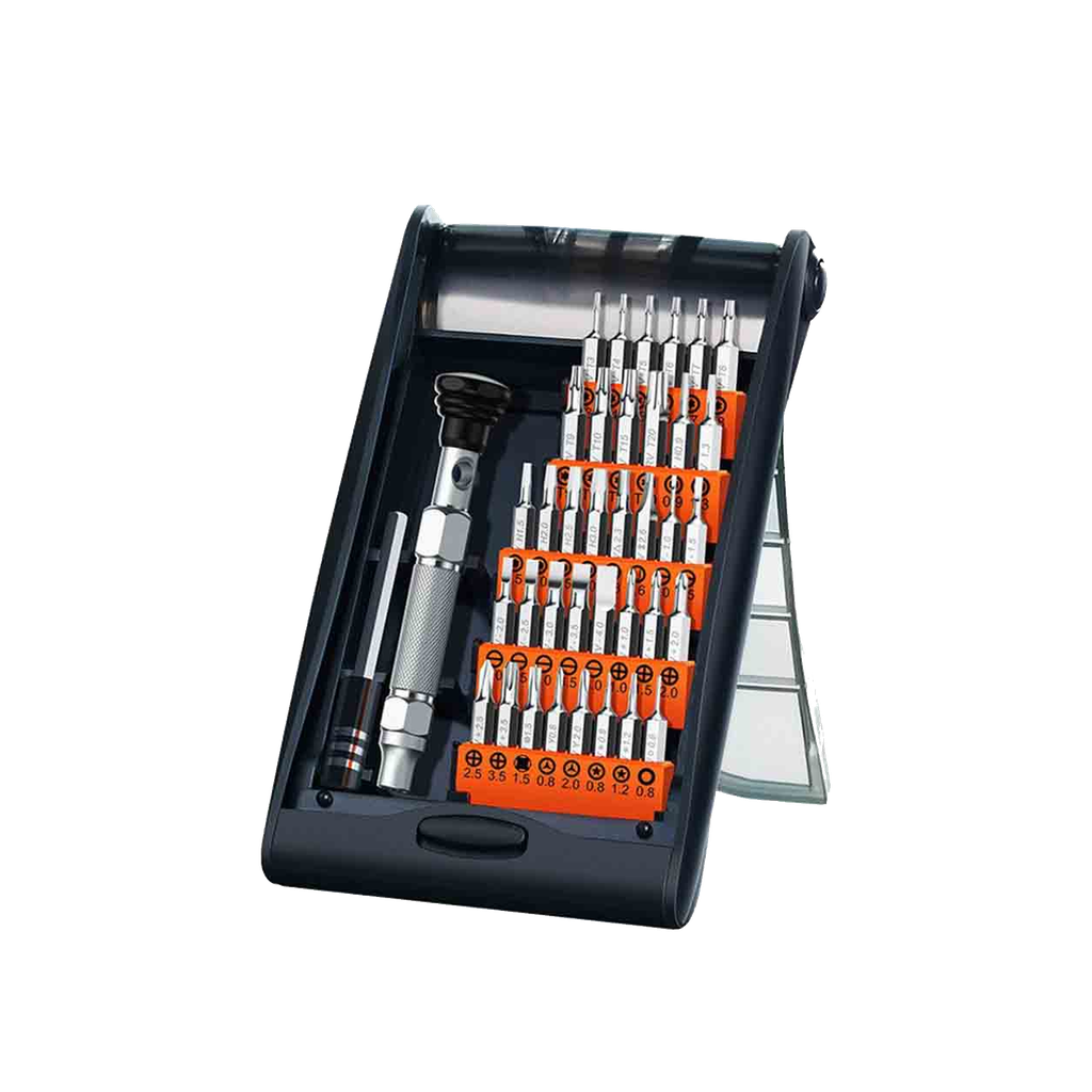 CM372  JUEGO DE DESTORINILLADORES DE ALEACION ALUMINIO 38 EN 1