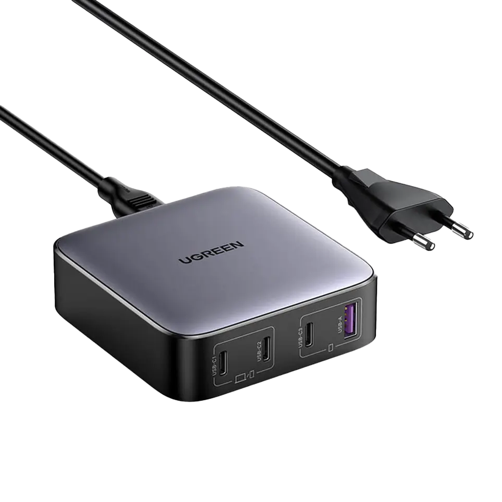 CD328 CARGADOR RAPIDO NEXODE de 100W C/4 PUERTOS PD y GaN