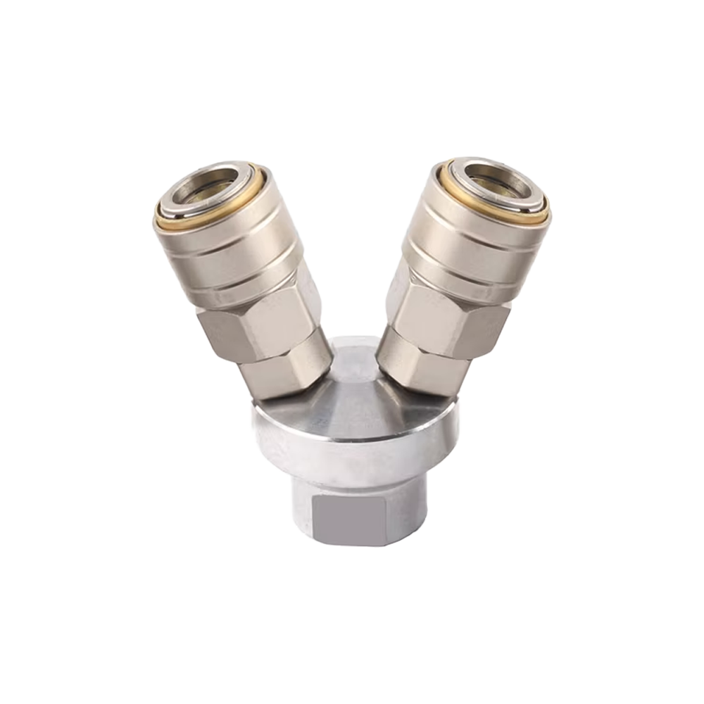 CONECTOR RAPIDO NEUMATICO (REDONDO DE DOS VIAS) SMV