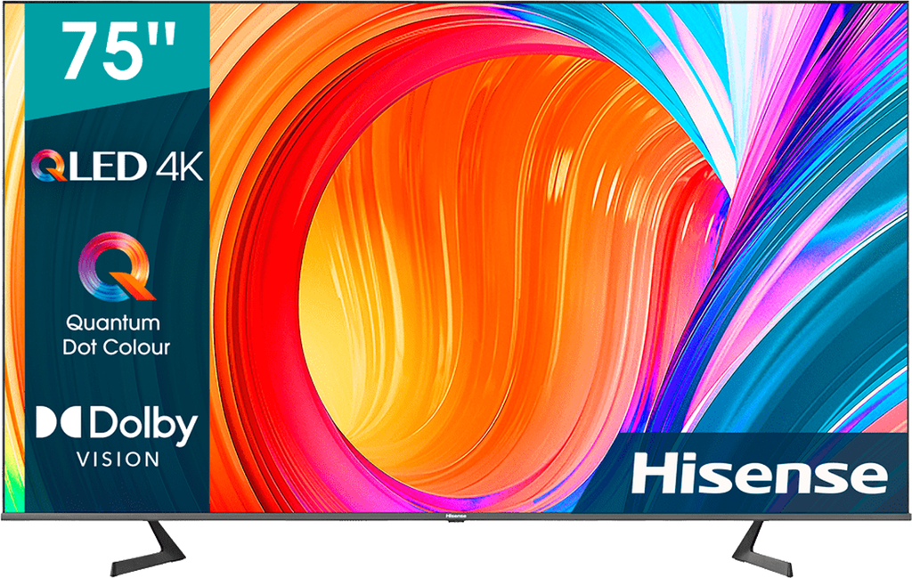 SMART TV 75" HISENSE QLED 4K 