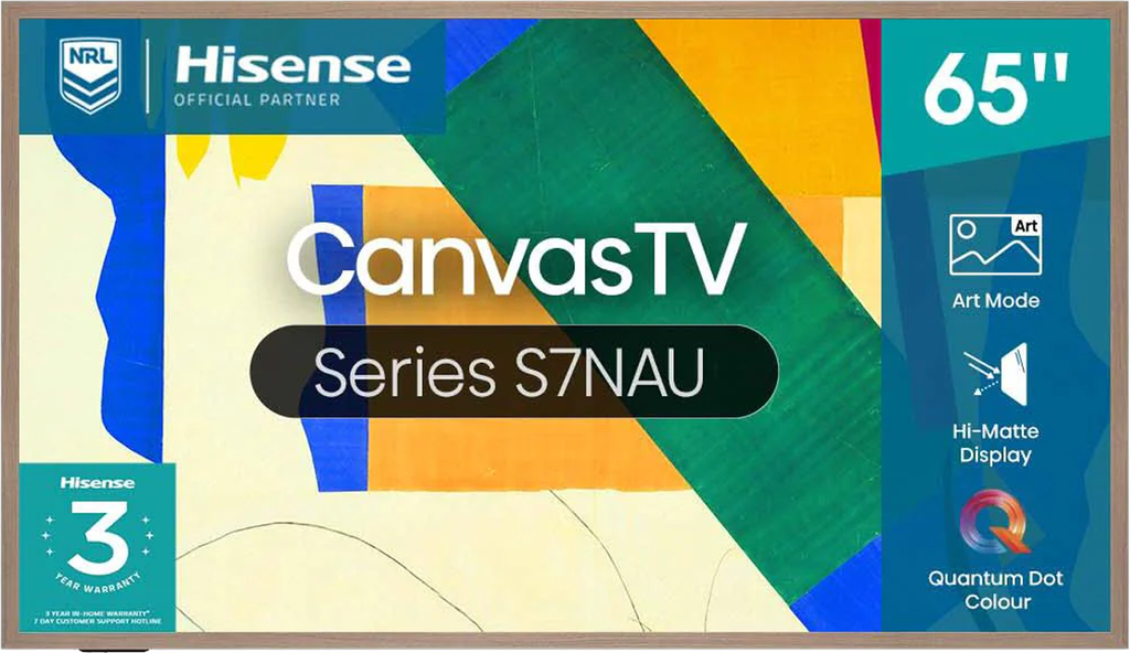 SMART TV 65" CANVA QLED 4K 